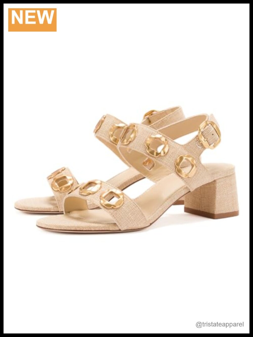 Womens Open Toe Sandals Chunky Block Low Heel Ankle Strap Buckle Faux Leather
